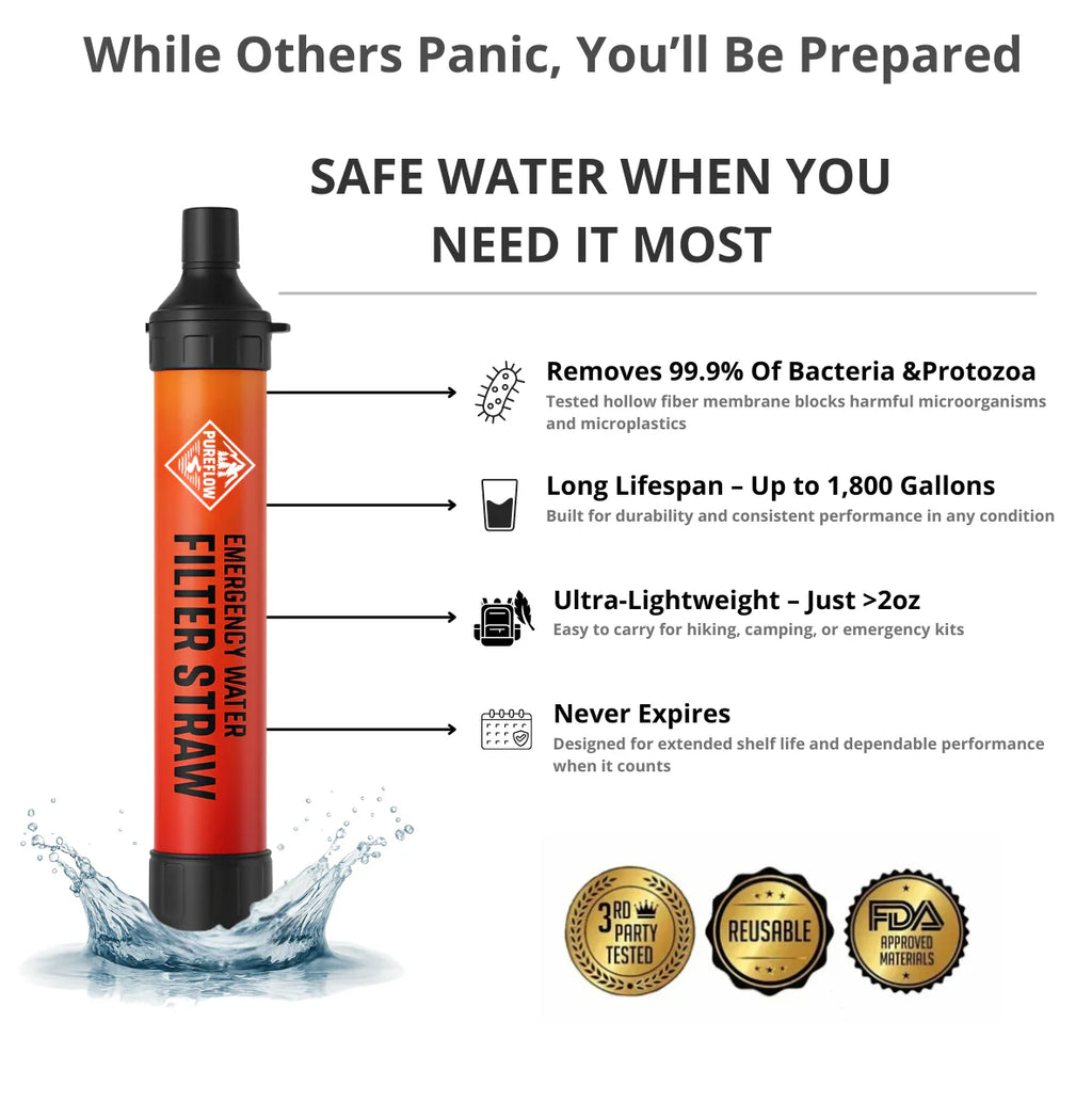 SURVIVOR STRAW™ Water Purefier